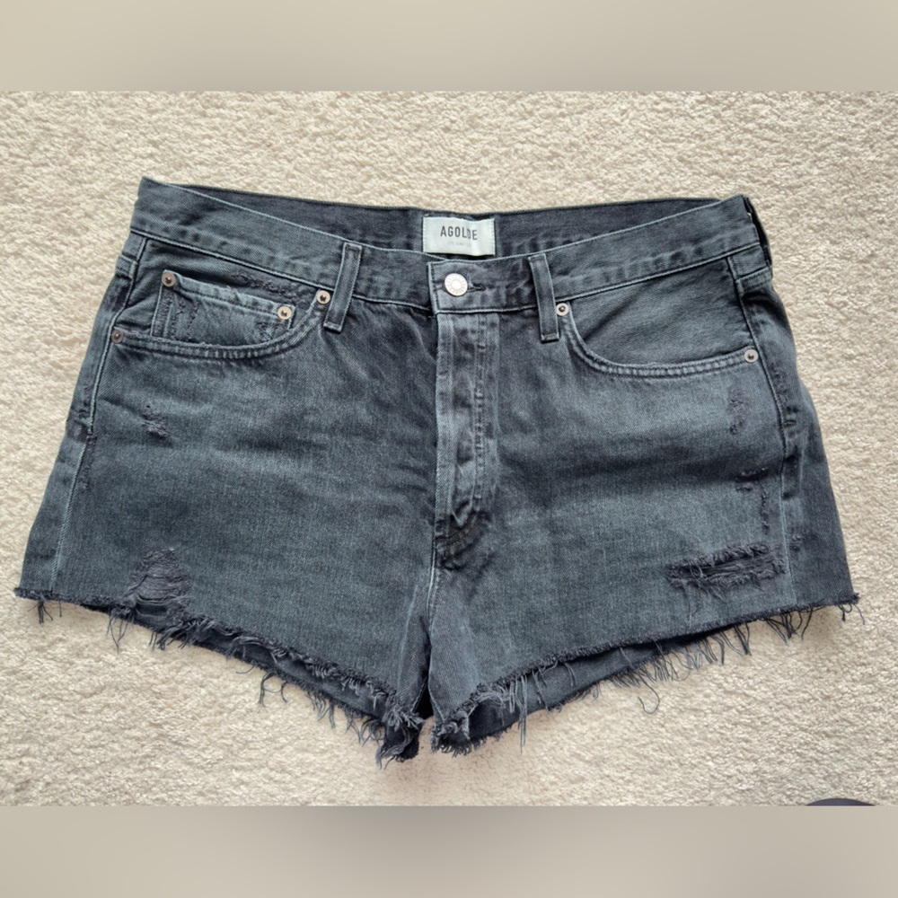 Agolde Parker Vintage Cut Off Shorts Sz 31